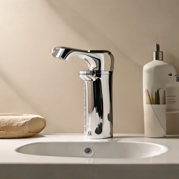 Modern Bathroom Faucet with Water-Saving